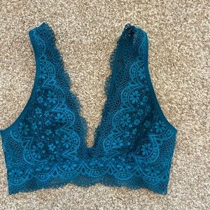 Victoria's Secret Teal Lace Bralette